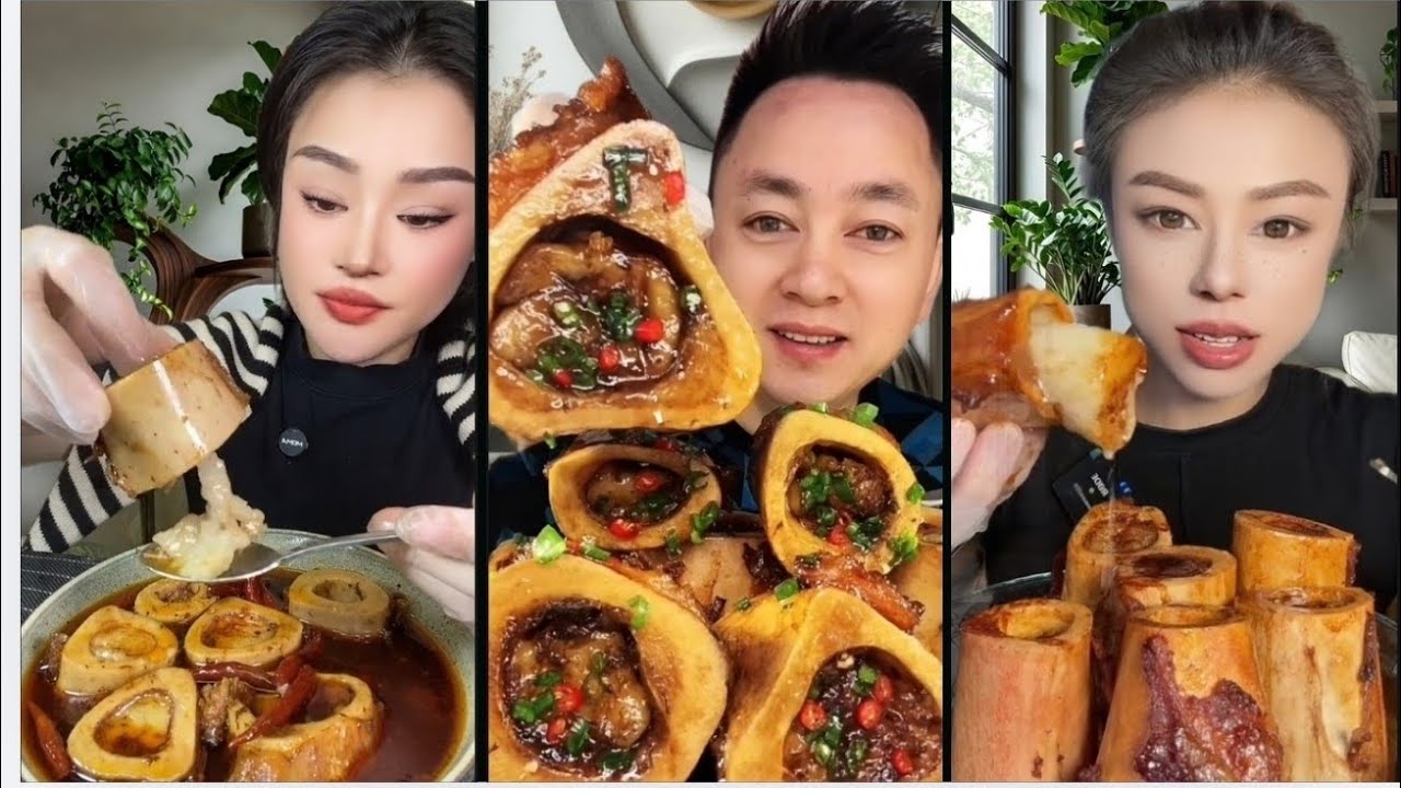 Extreme Beef Bone Marrow Mukbang | Thick, Creamy & Super Satisfying 