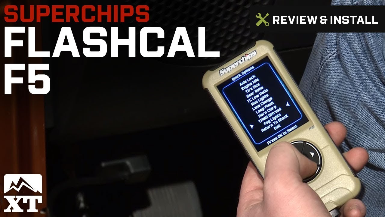 Jeep Wrangler Superchips Flashcal F5 (2007-2017 JK) Review & Install