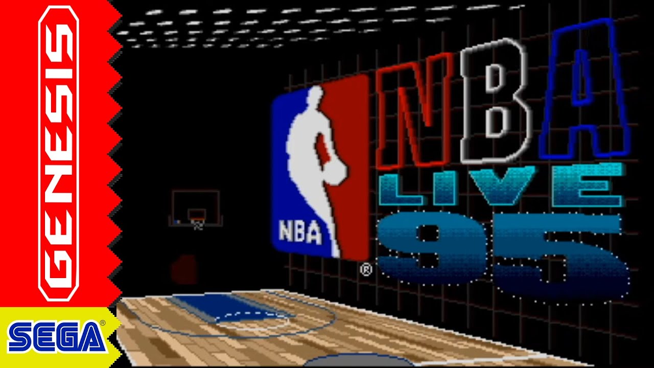 NBA Live 95 (Sega Genesis) - Longplay