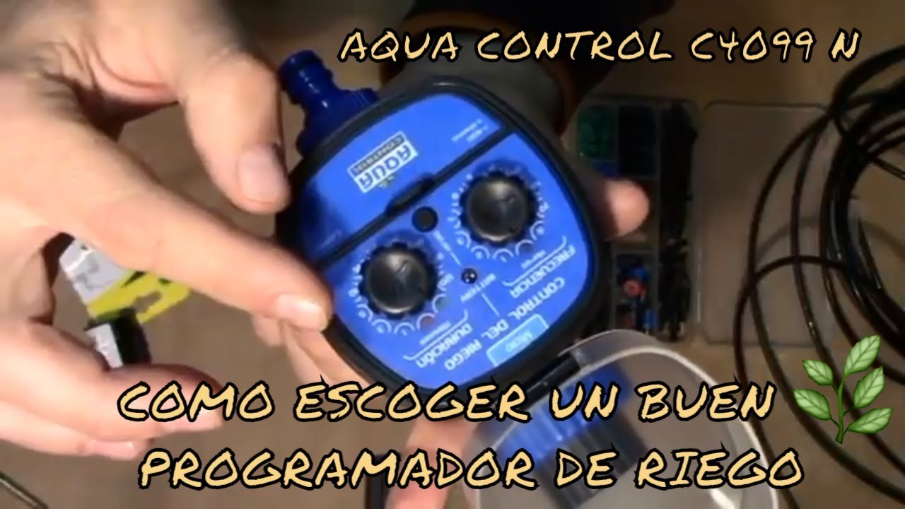 COMO ESCOGER EL MEJOR PROGRAMADOR DE RIEGO RELACIÓN CALIDAD/PRECIO