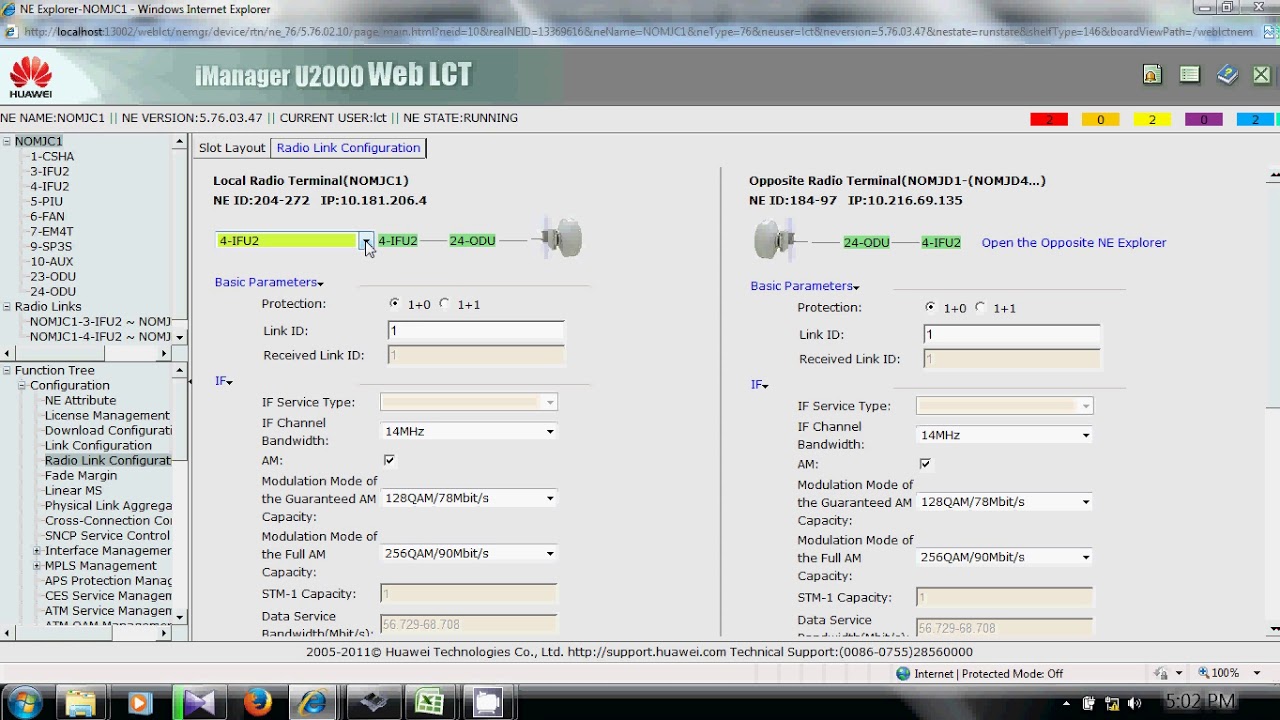 How to configure rtn nms full