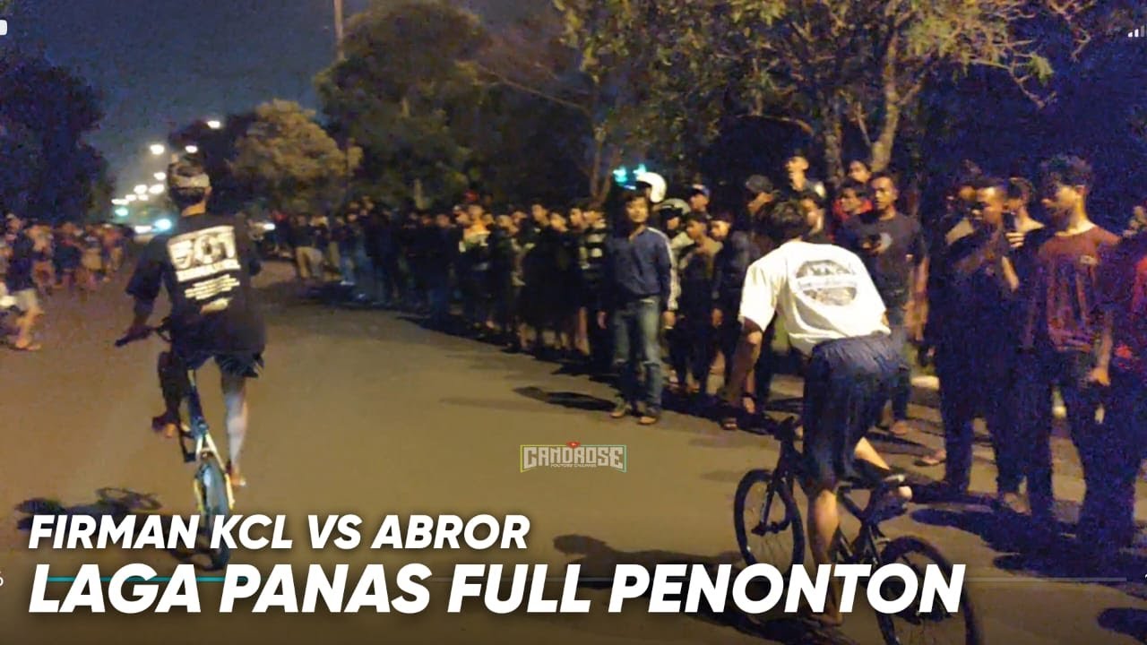 DERBY SIDOARJO MEMANAS🔥Firman kcl vs Abror | Balap Sepeda onthel Surabaya