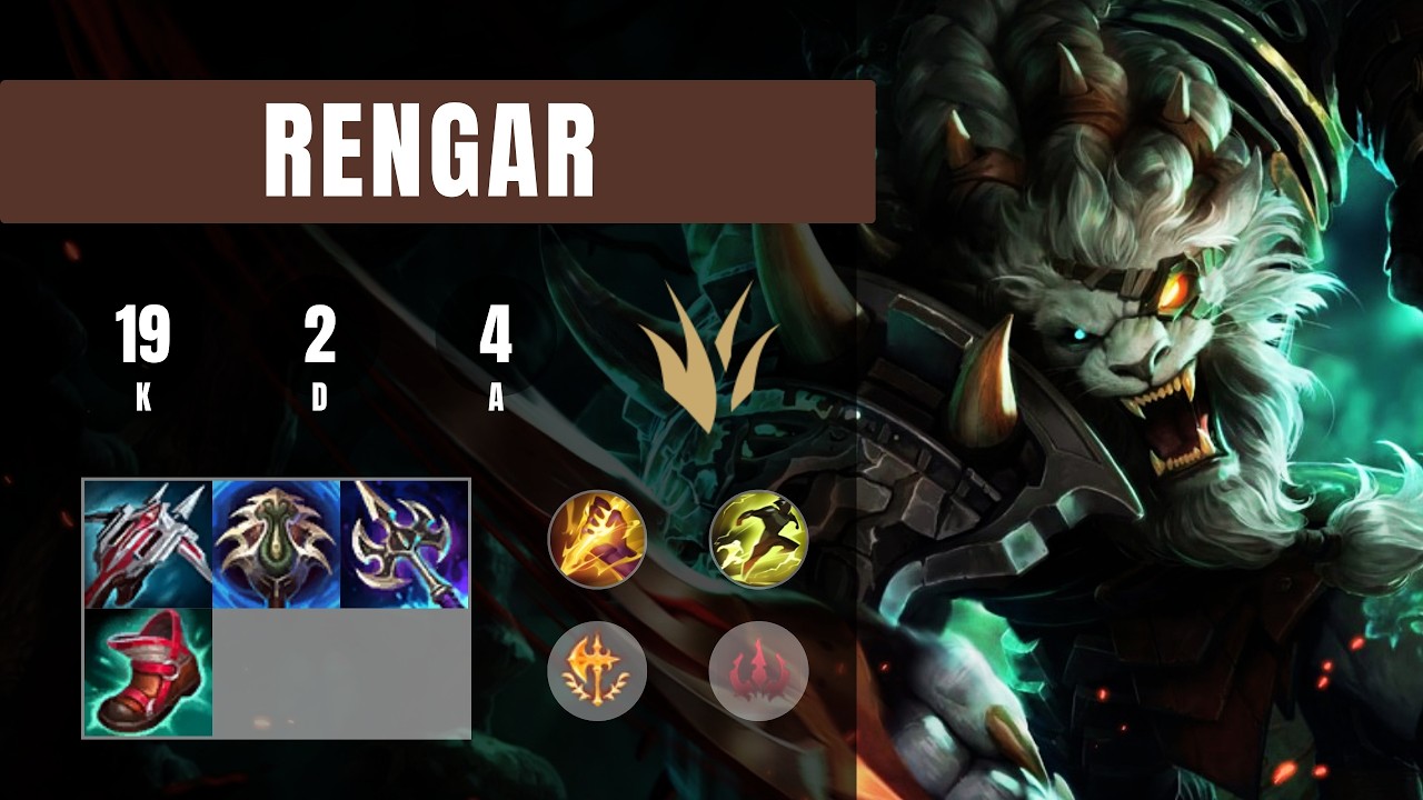 Rengar Jungle vs Jayce - EUW Challenger Patch 26.03