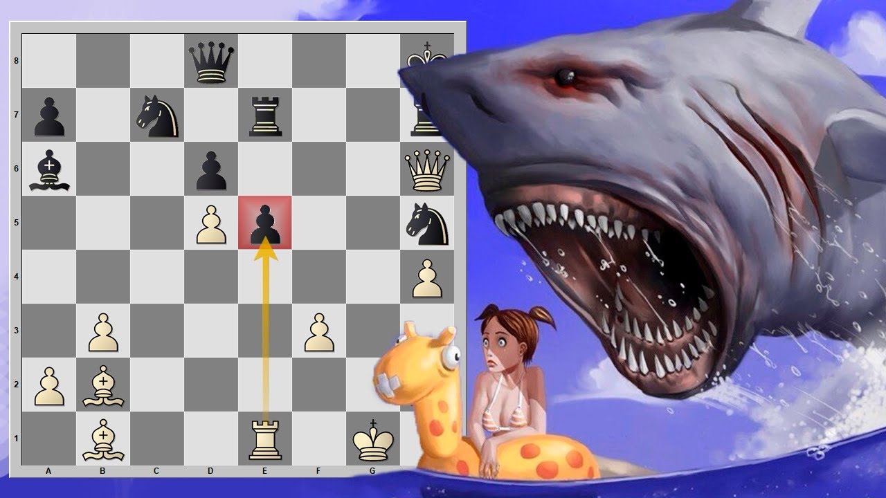 ЧЕЛЮСТИ или Стокфиш разбушевался! Лучшая партия матча с Лилой