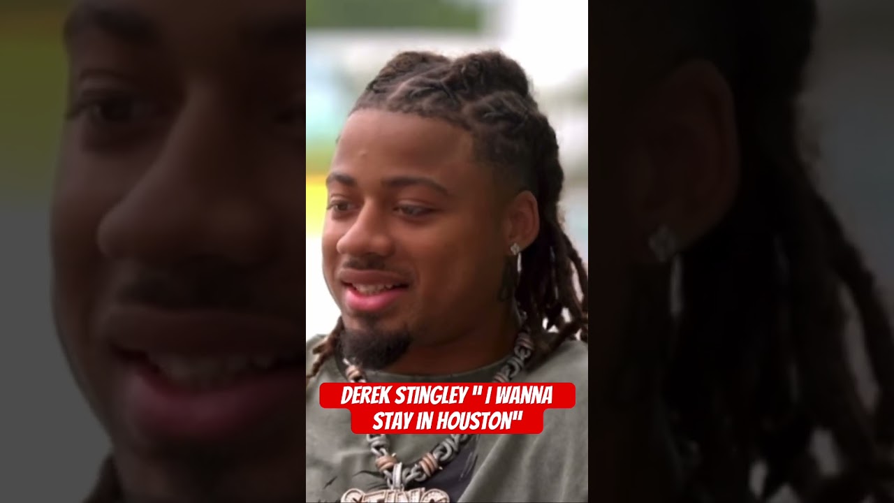 Derek Stingley “ I Wanna Stay In Houston” 