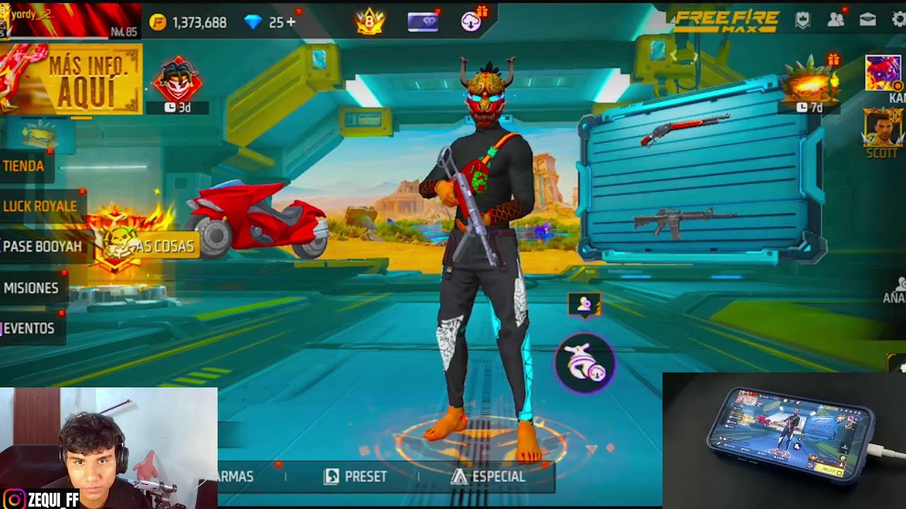 USANDO IPHONE 15 PRO MAX A 4 DEDOS BR CLASIFICATORIA! FREEIFIRE