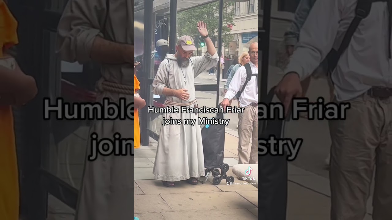 Humble Franciscan Friar Joins My Ministry 😊