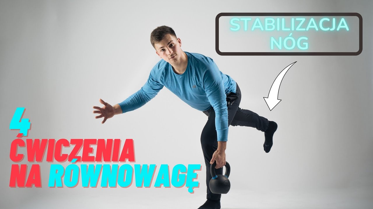 4 ćwiczenia na STABILIZACJE NÓG
