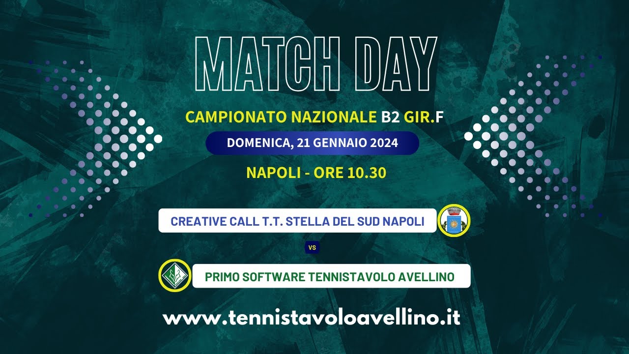 Creative Call T.T. Stella del Sud (2) - Primo Software TT Avellino (5)