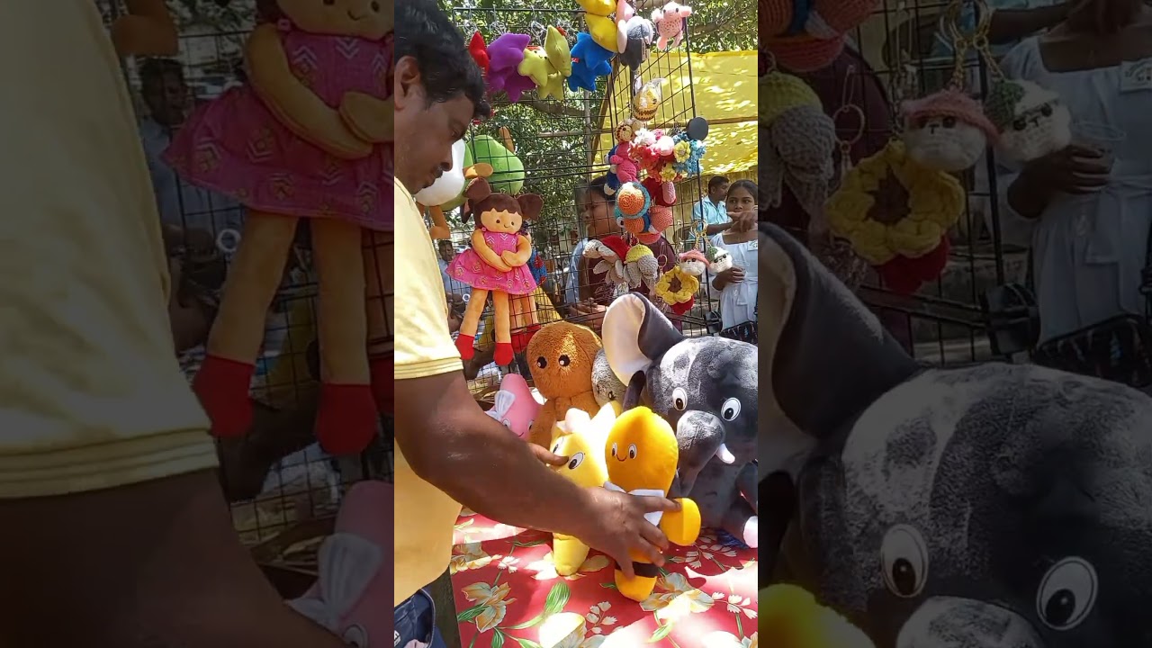 “Our Cute Soft Toy Stall – A Day in My Small Business 💕🧸 