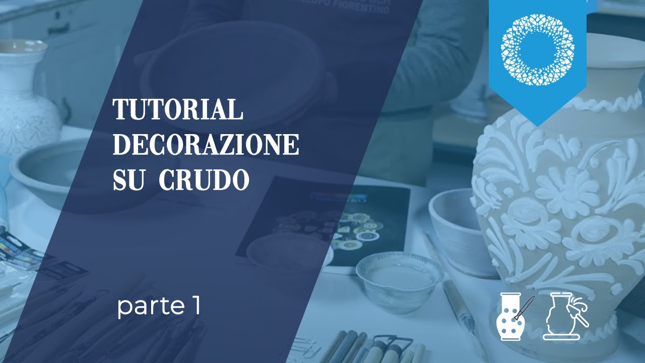 La ceramica: tutorial decorazione su crudo (parte 1)