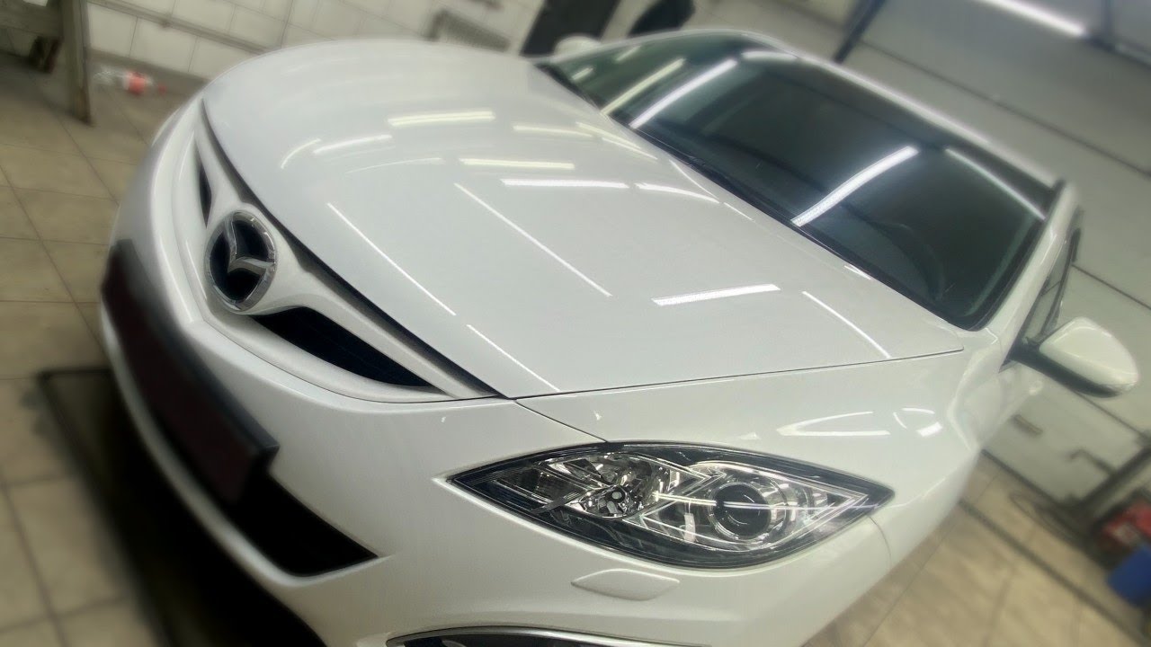 Мазда 6, антикоррозийная обработка (Начало)