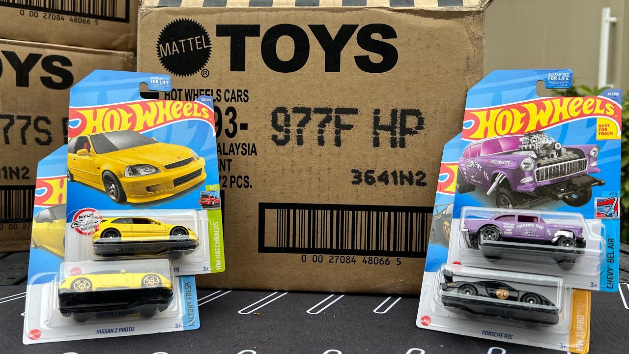 Lamley Unboxing: Hot Wheels 2022 F Case