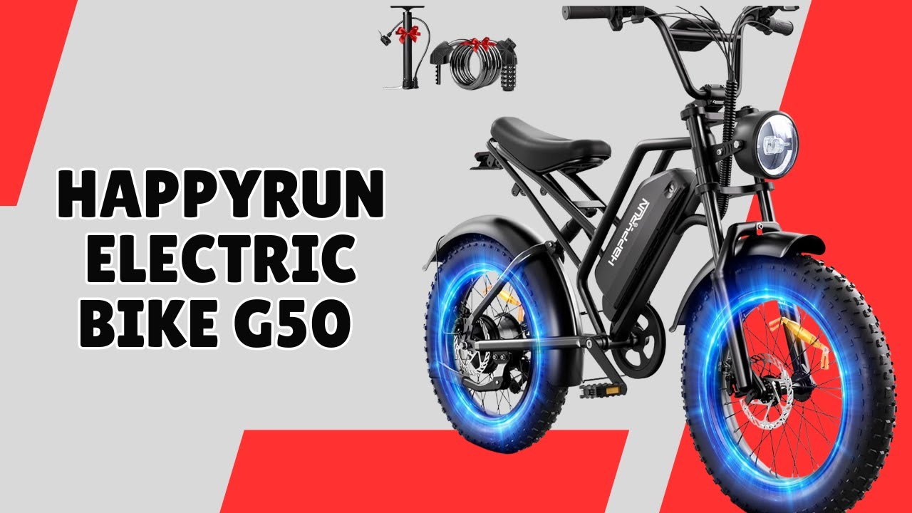 HAPPYRUN G50 E Bike – Enjoy Fast, Reliable Transportation – REVIEW