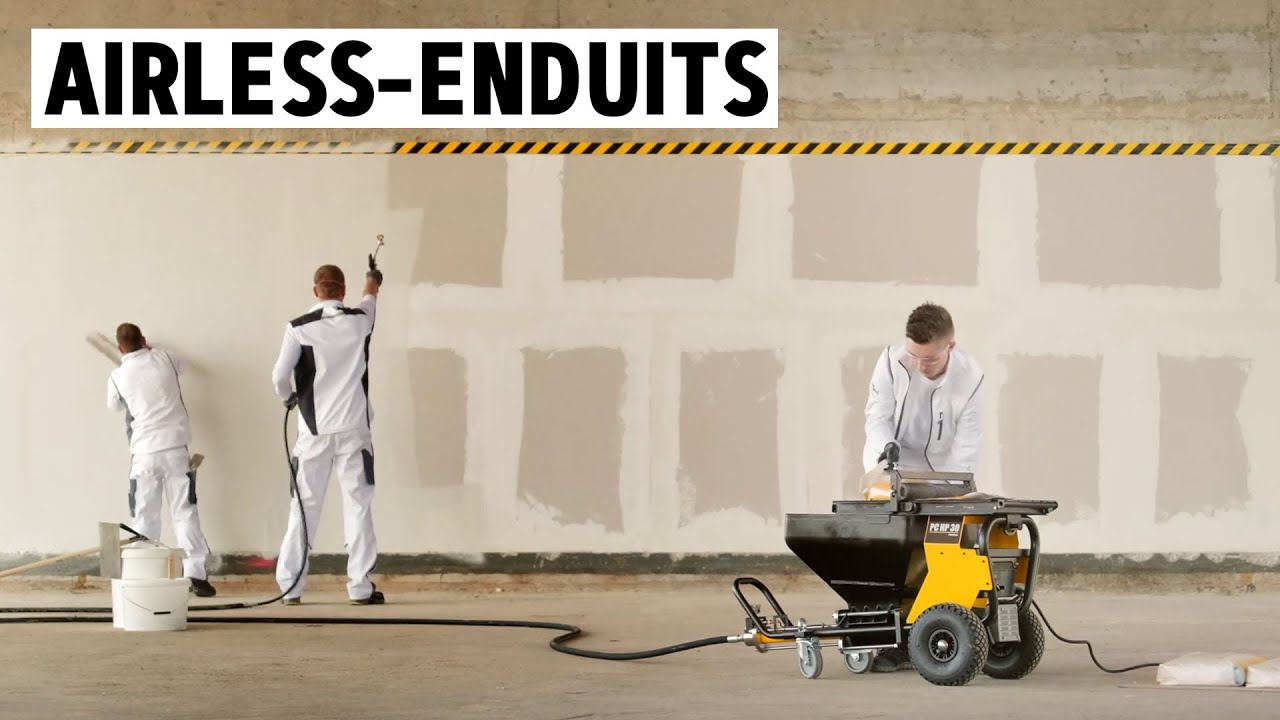 Mission : application puissante d’enduits - PlastCoat HP 30 en action | WAGNER