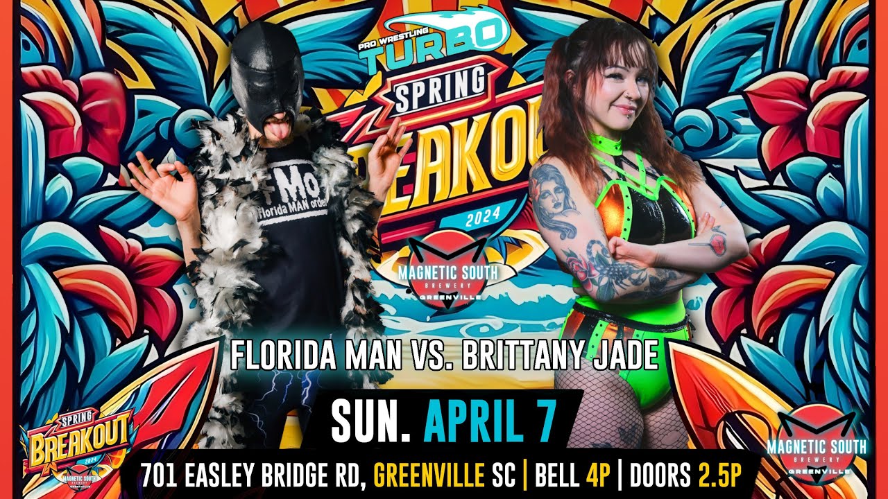 Florida Man vs. Brittany Jade [FULL MATCH | Spring Breakout]