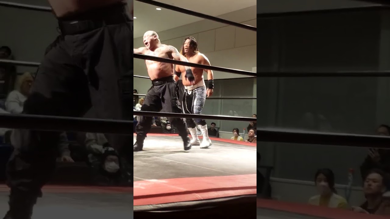 Andy Wu & So Daimonji vs. The Bodyguard & Hora-chan