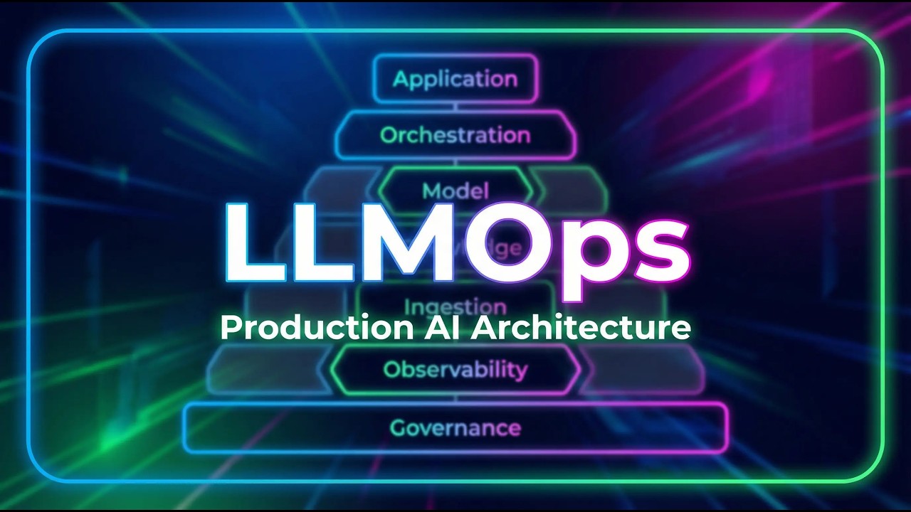 LLMOps Architecture Deep Dive | How Production LLM Systems Are Designed