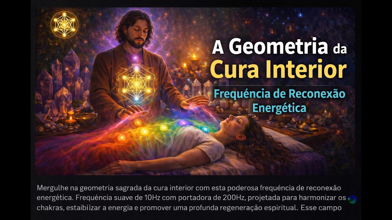 A Geometria da Cura Interior – Frequência de Reconexão Energética