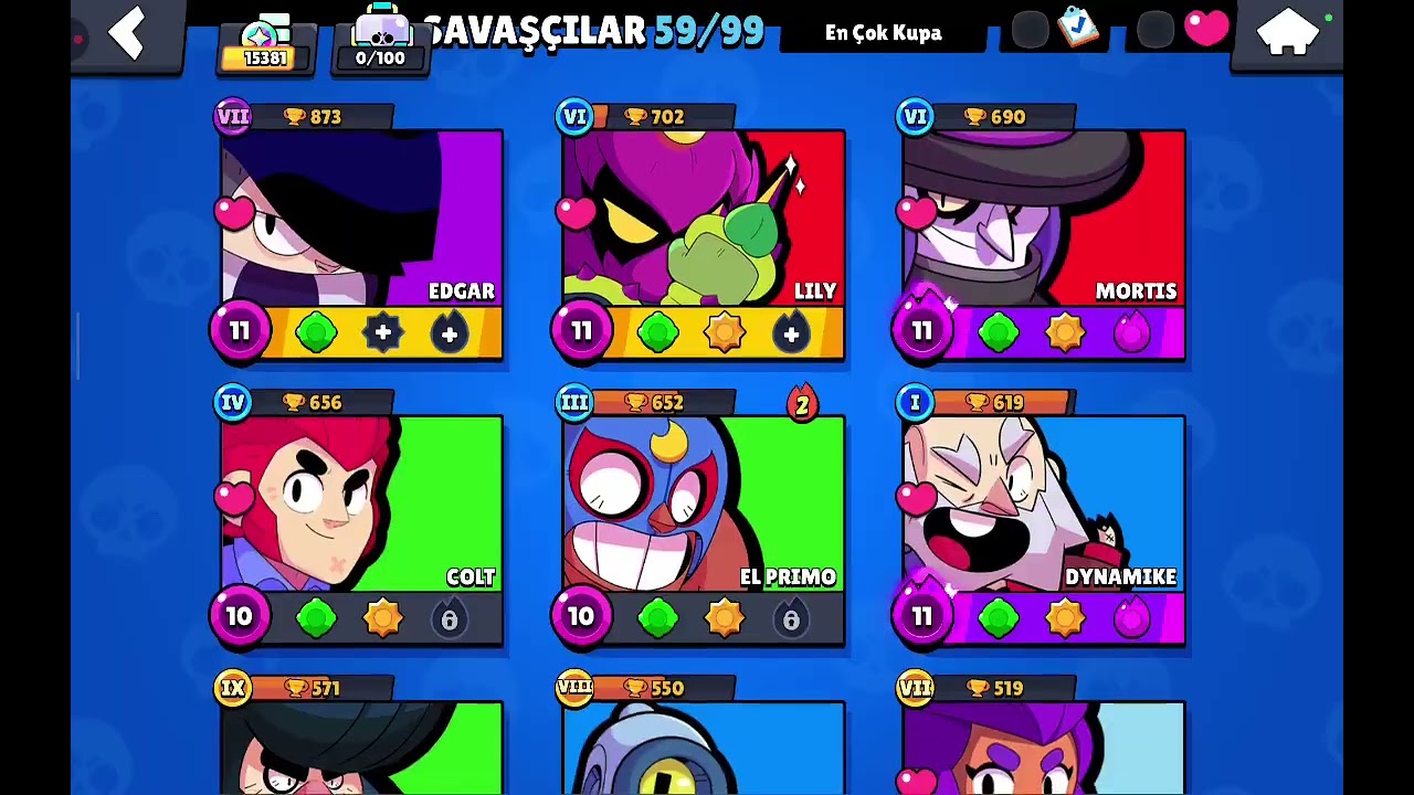 Hareket etmeden kupa kasma videosu brawl stars