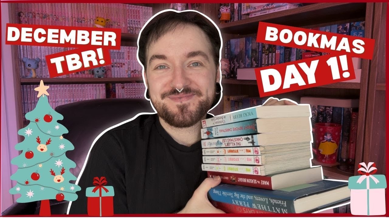 Merry Bookmas day 1 and December TBR! |📚🎲💚
