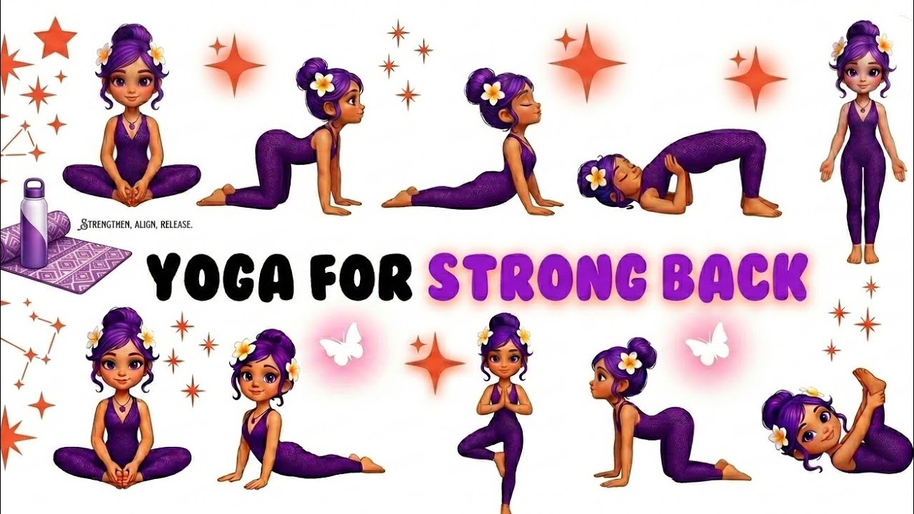 Yoga for Kids 🌈 Yoga for Flexibility | Relaxing Yoga for Overthinking & Stress Relief