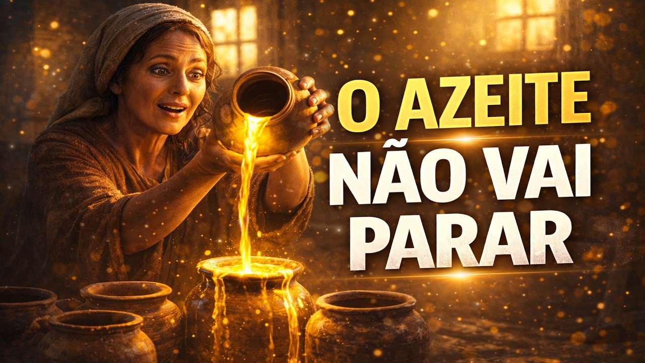 O AZEITE NÃO VAI PARAR | O Milagre da Multiplicação Começou | 2 Reis 4: 1 - 7
