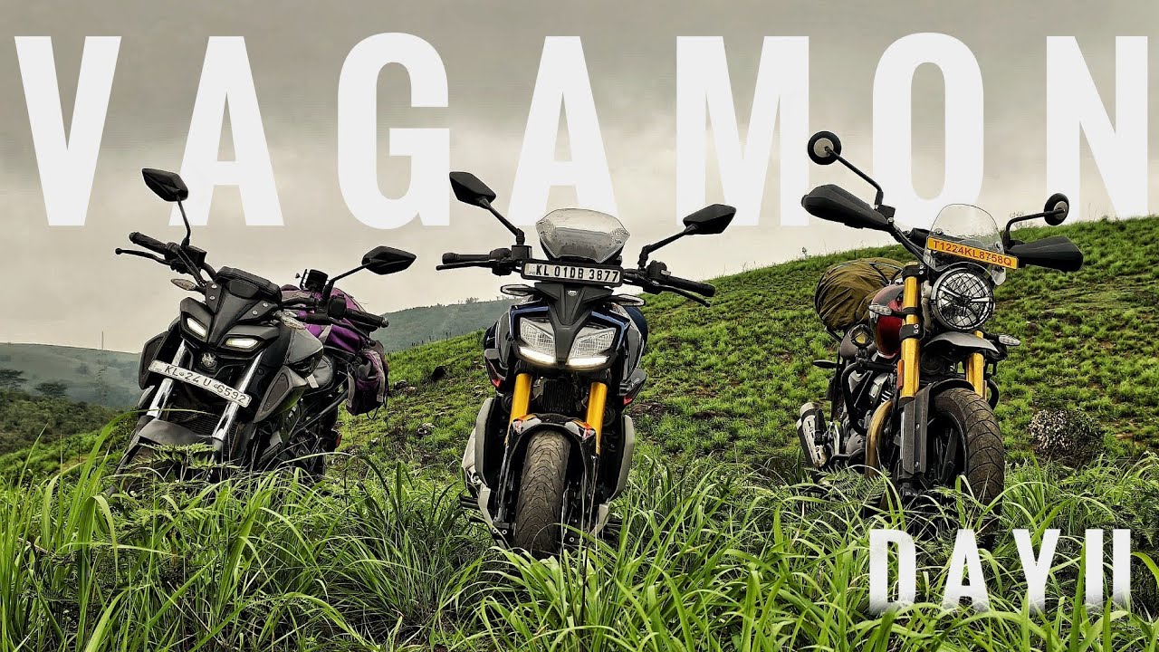 VAGAMON Travel Vlog DAY-2 || Ft- RTR-310, SCRAM-400, MT-15 || വാഗമണ്‍ Bike Ride ||