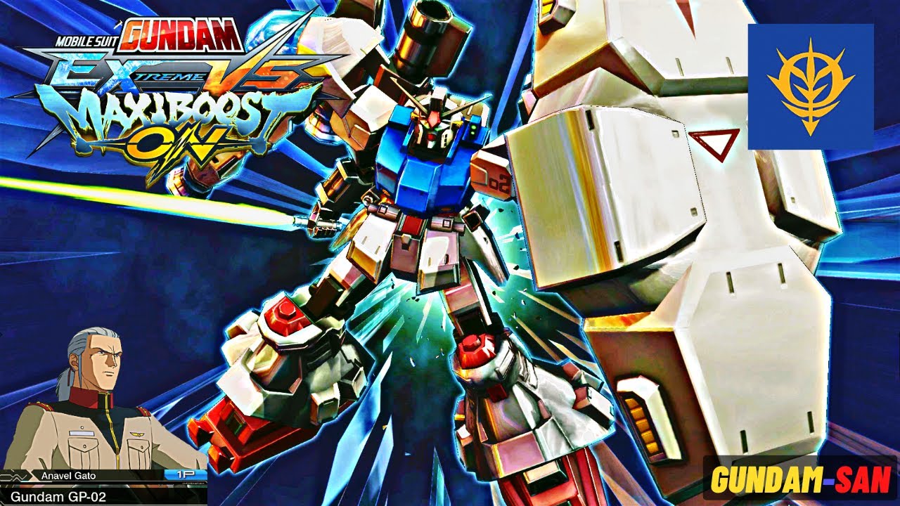 (PS4) GUNDAM EXTREME VS. MAXIBOOST ON - GUNDAM GP-02