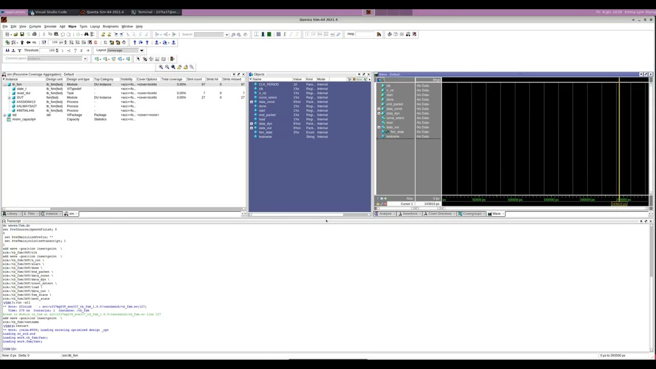 ECE 337 - Questa Sim Tutorial