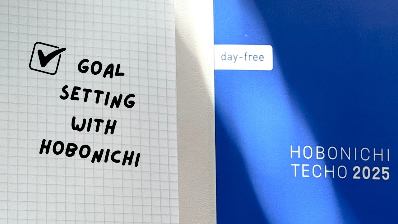 My Hobonichi Goal Setup | How I set my goals