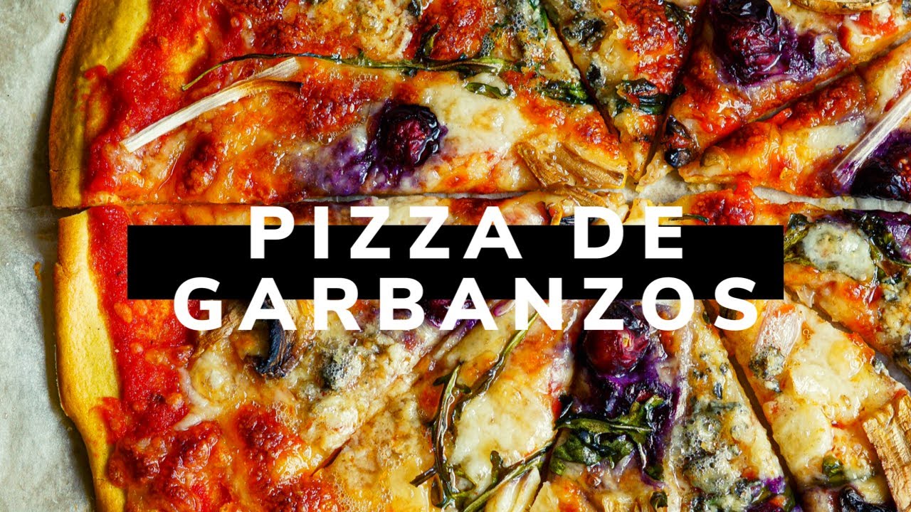 PIZZA FÁCIL DE GARBANZOS | CHEFBOSQUET