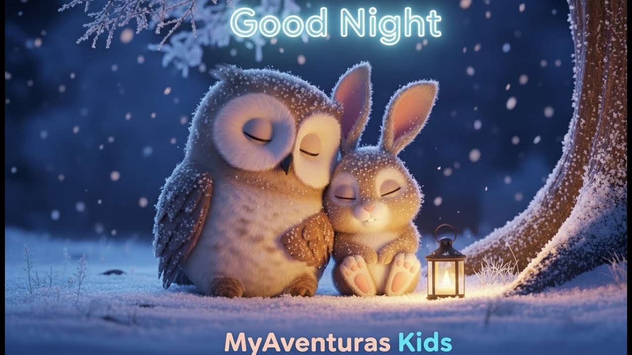 Good Night – Snowy Night Piano Lullaby | Música Relajante de Piano para Dormir Bebés (No Vocals)