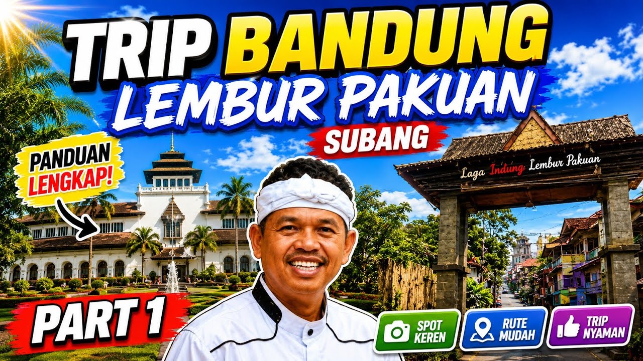 Cara trip dari Bandung ke lembur pakuan kab.subang