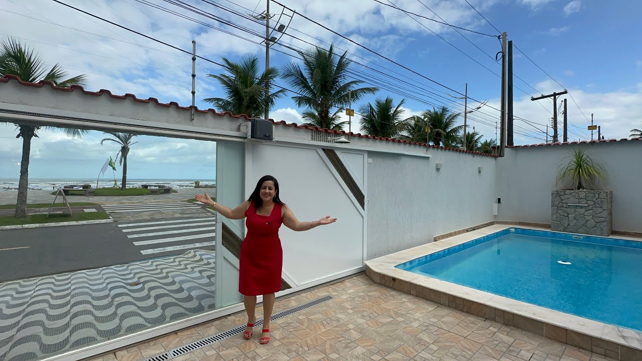 💎 FRENTE PRAIA 💎🏡 Casa isolada 😍 em Praia Grande 📌