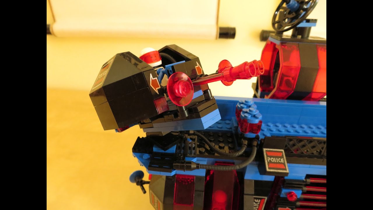 Lego 6955 2 - Space Police I Interrogation Base MOC
