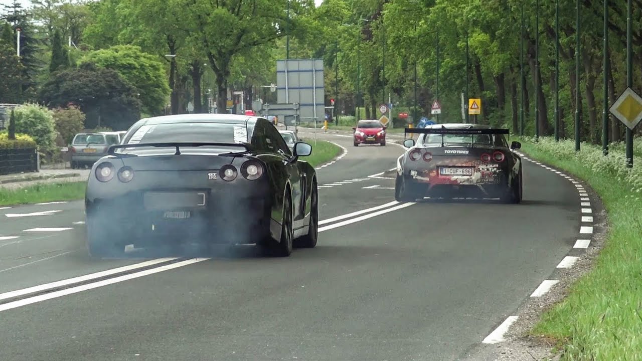 700 HP Nissan GTR with Straight Pipes - REVS, Accelerations, Onboard!!