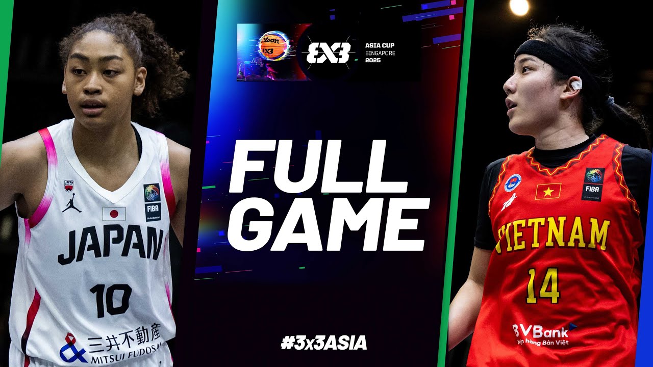 Japan 🇯🇵 vs Vietnam 🇻🇳 | Women Full Game | FIBA 3x3 Asia Cup 2025 | #3x3Basketball