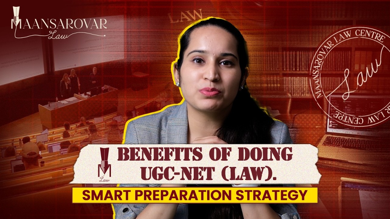 Benefits of doing UGC NET law. #mlc #ugcnet
