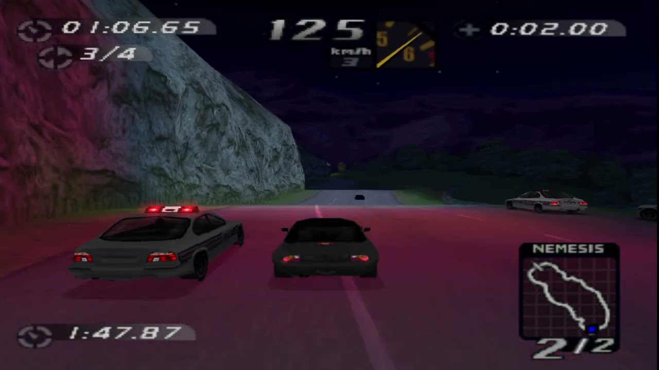 Let's Play Need For Speed High Stakes (PS1 Revisited) - Route Adonf - DUEL Hot Pursuit - BMW Z3