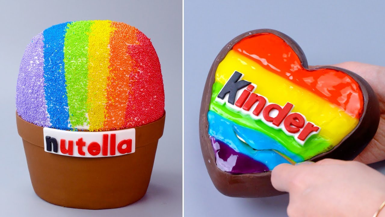 🍰🍇So Tasty Nutella Chocolate Cake Decorating Ideas  Awesome Cake Decorating Tutorial