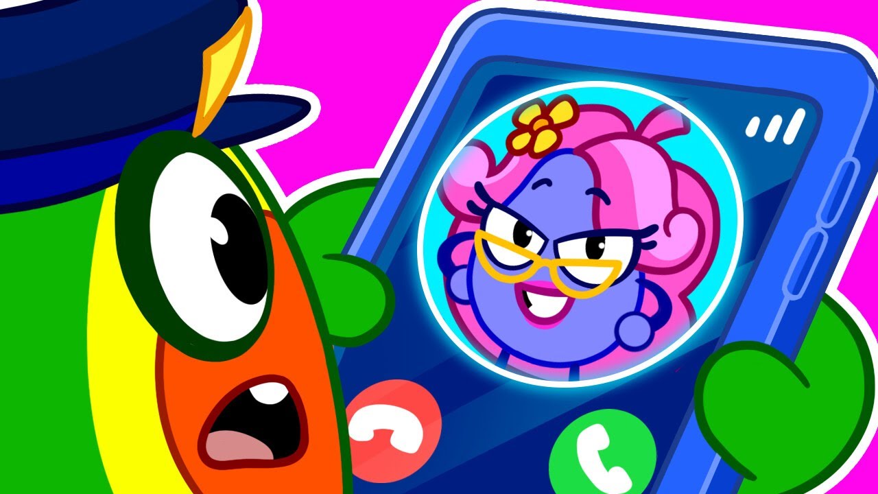 Fake Police Call?! 📞🚨 Don’t Trust Unknown People on the Phone! with Pit & Penny 🥑