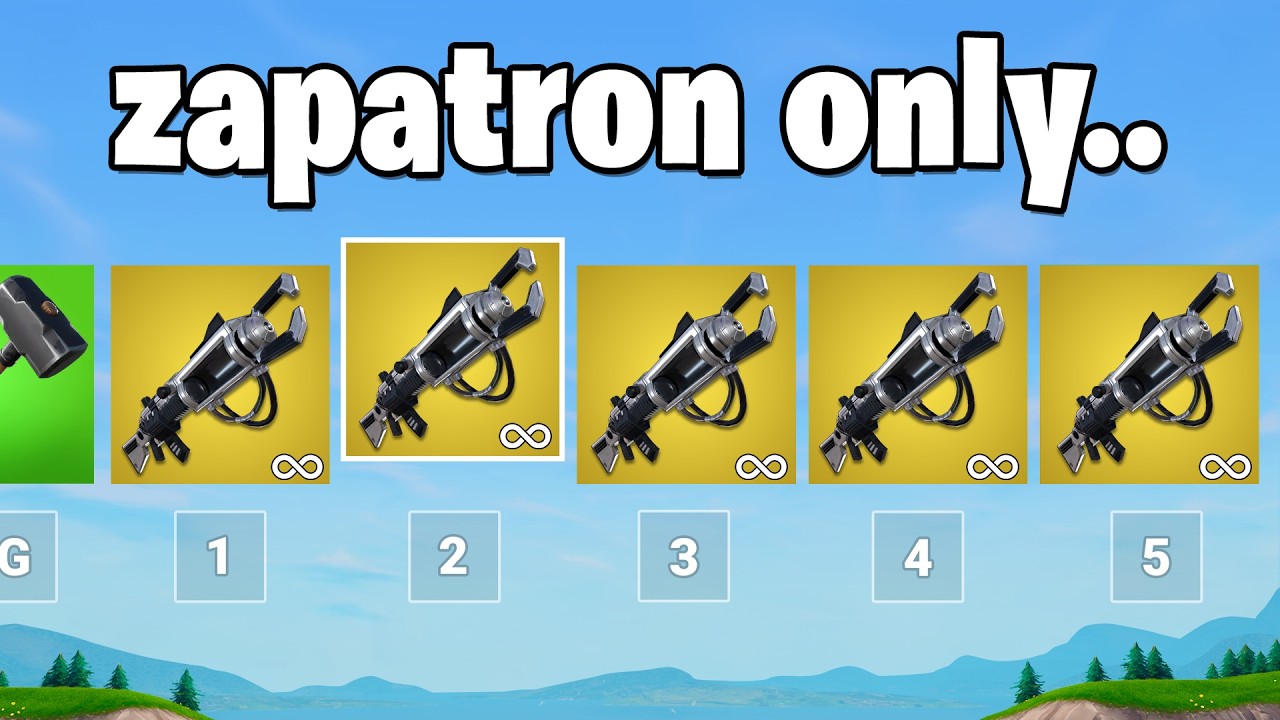 I Hosted a ZAPATRON Only Tournament