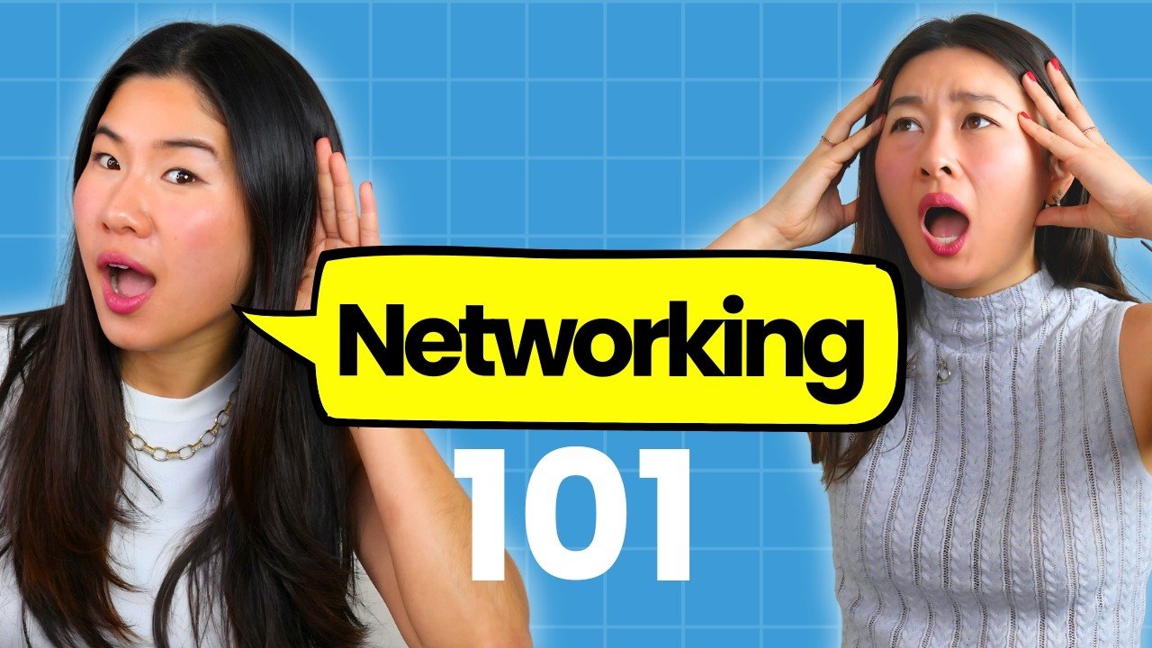 Networking 101 in 26 minutes from Harvard & Stanford MBAs