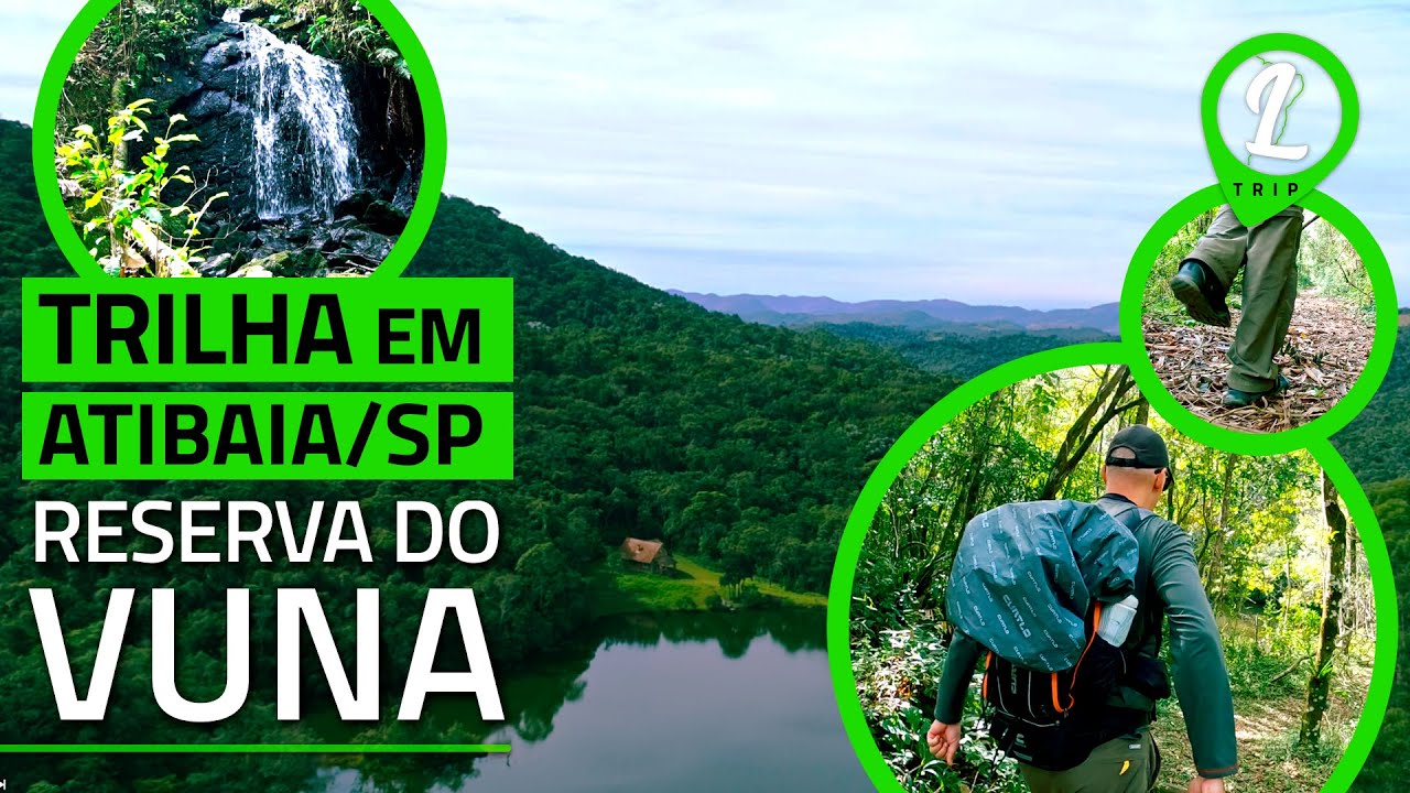 Caminhada na trilha da Reserva Ecológica do Vuna, Atibaia/SP