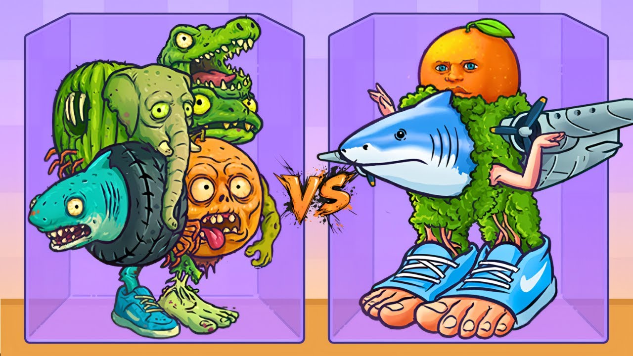 Merge Fellas ZOMBIE BRAINROT vs HYBRID BRAINROT ⁉️ Boss + Boss I New Update - Reaching Max Level!