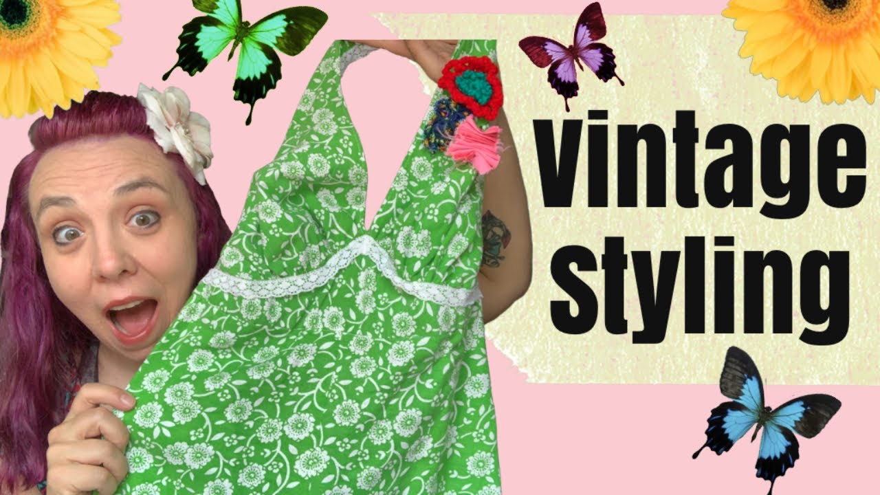 How to create a vintage style with modern clothes