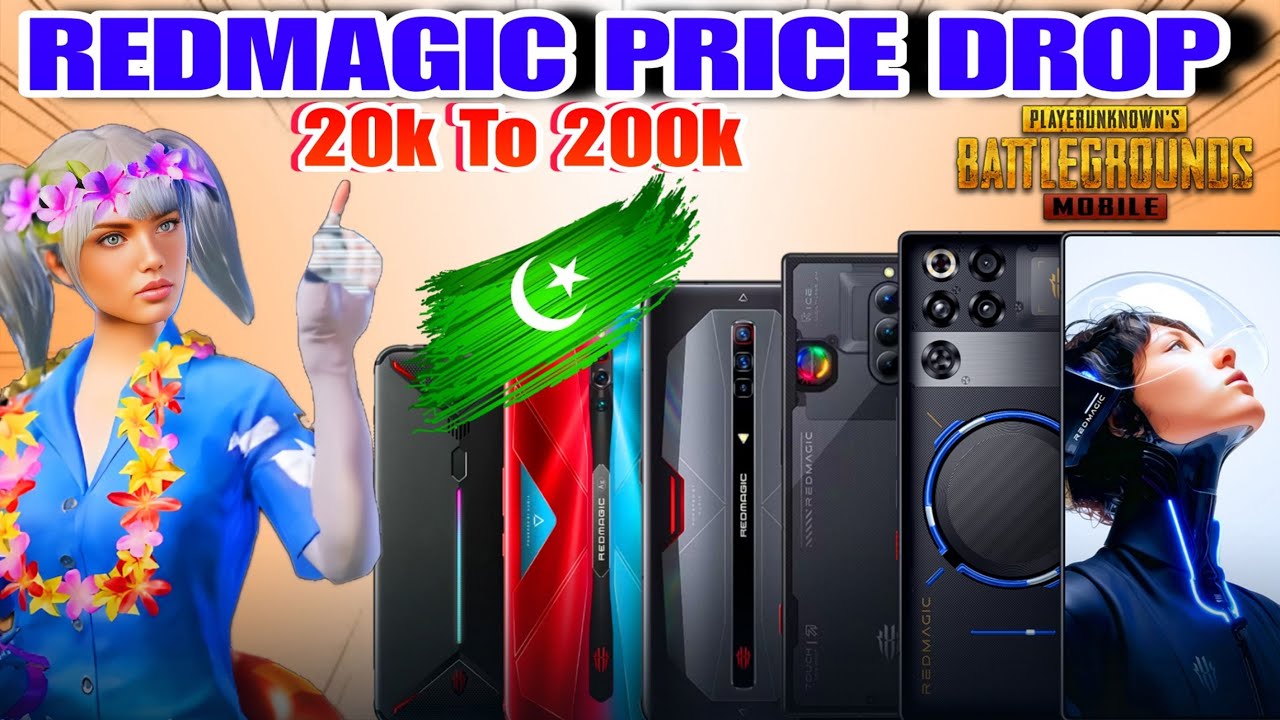 Redmagic phones price drop 🔥 | Top 10 Best Redmagic gaming phones for pubg mobile 20k to 200k.