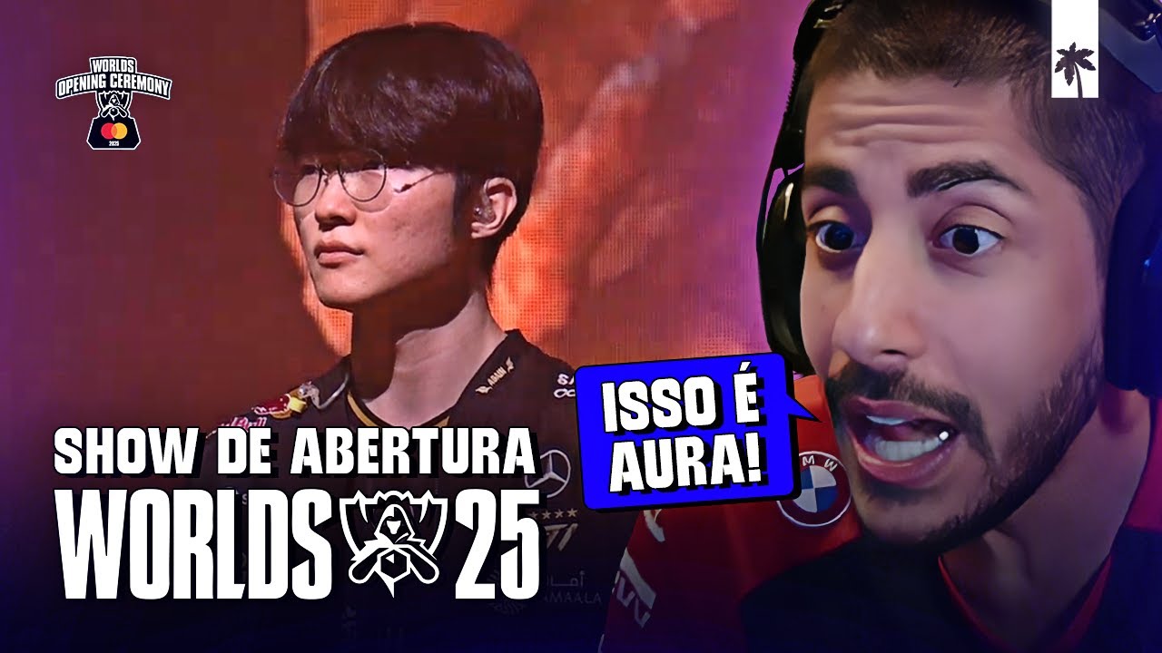 ABERTURA HIST&Oacute;RICA DA FINAL WORLDS 2025 | T1 vs KT | Ilha das Lendas