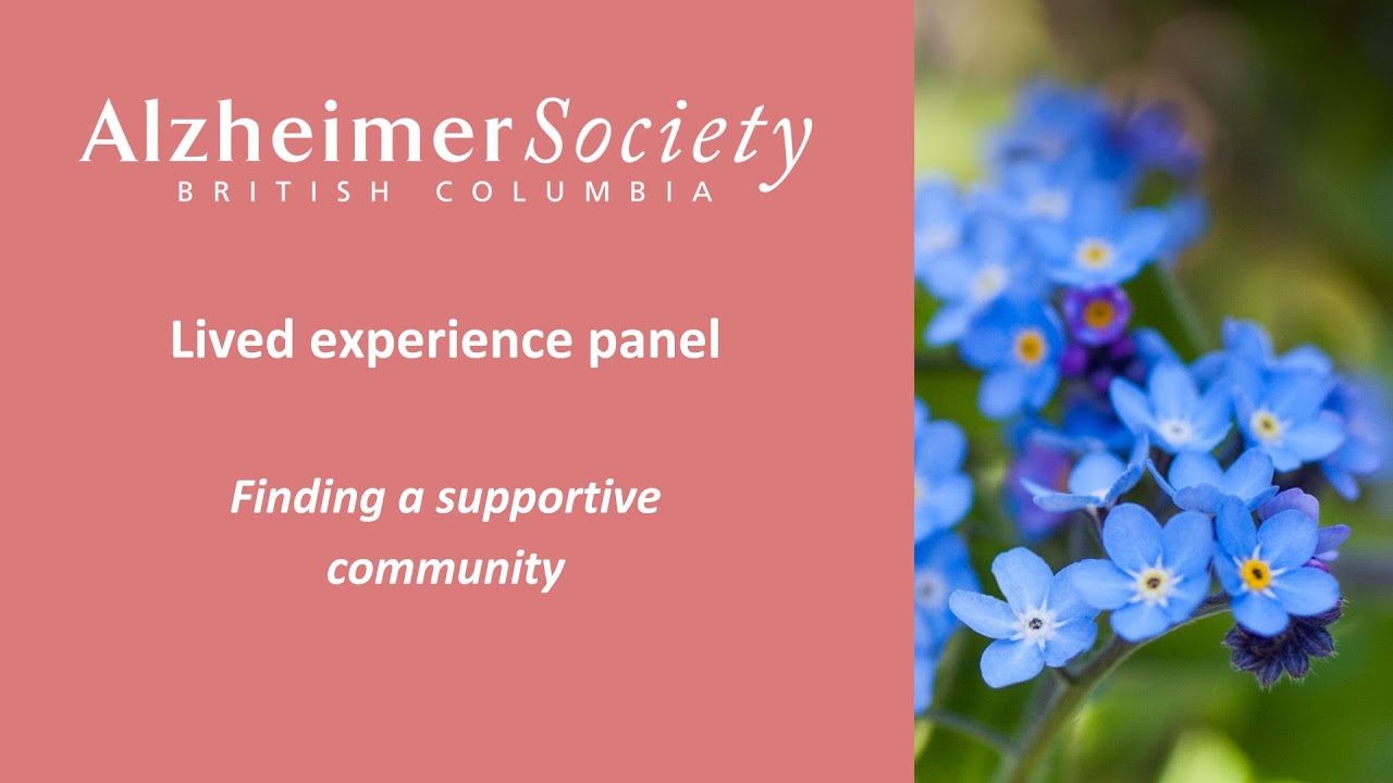 Lived experience panel I Finding a supportive community